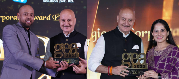 Astrologer Sahu Ji Got Global Excellence Award Mumbai for The Best Astrology In Indore MP
